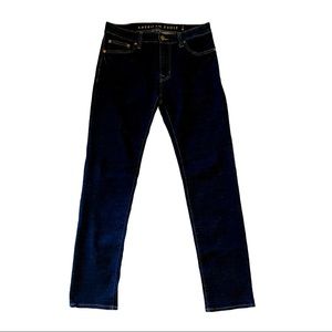 AE Next Level Flex Slim Straight Dark Denim Jeans